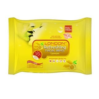 دستمال مرطوب london refreshing facial wipes